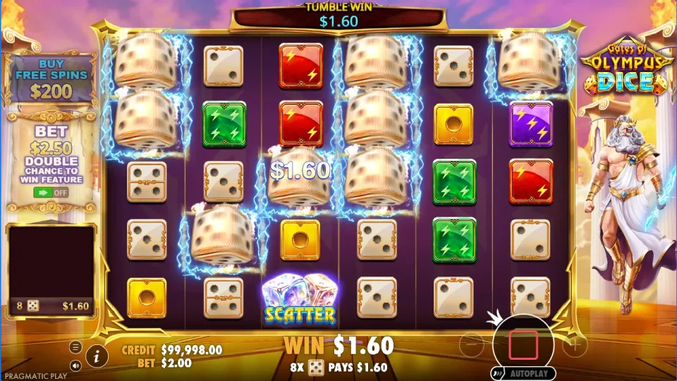 Gates of Olympus Dice — screenshot 6