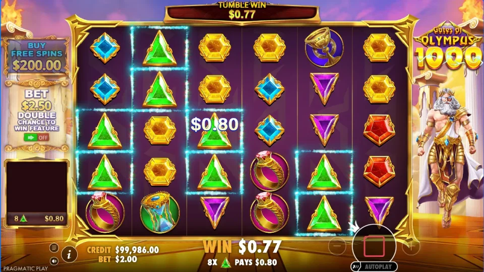 Gates of Olympus 1000 — screenshot 6