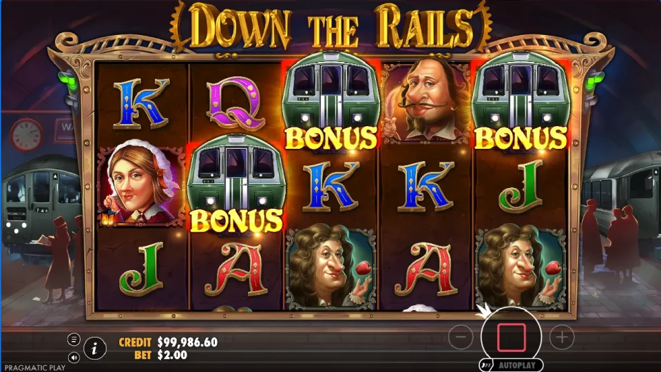Down the Rails — screenshot 6