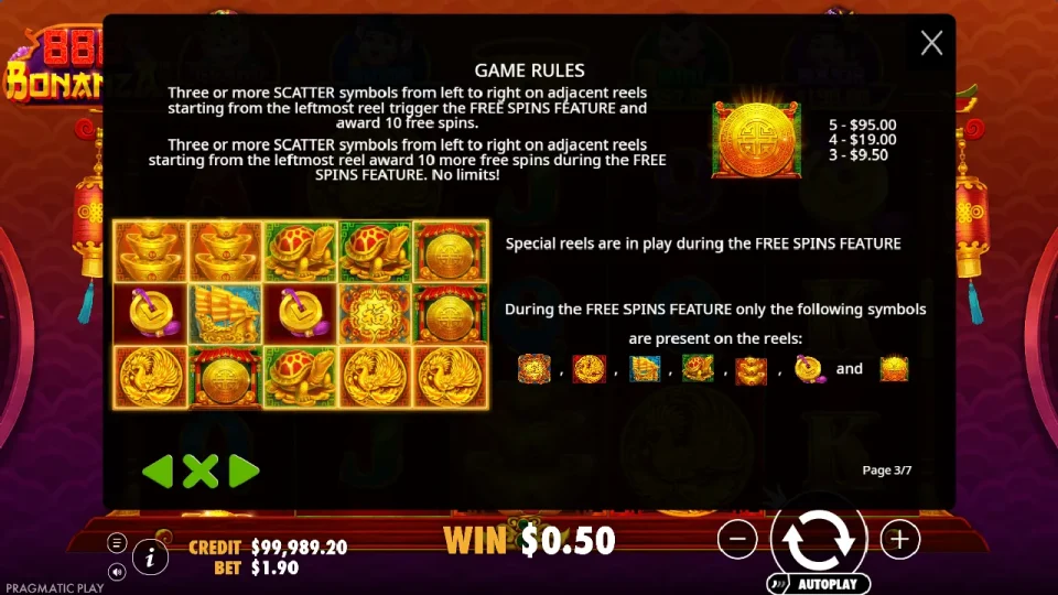 888 Bonanza — screenshot 6