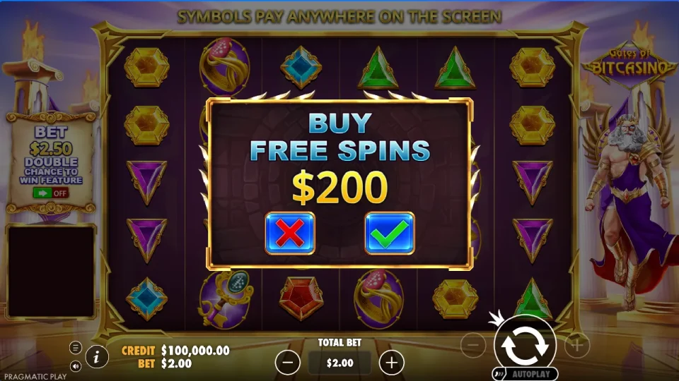 Gates of Bitcasino — screenshot 6