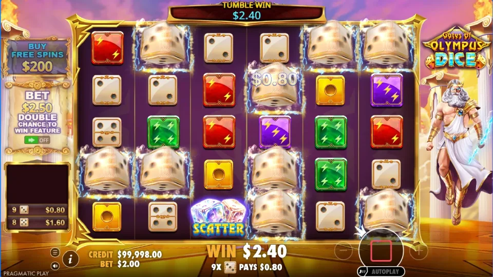 Gates of Olympus Dice — screenshot 7