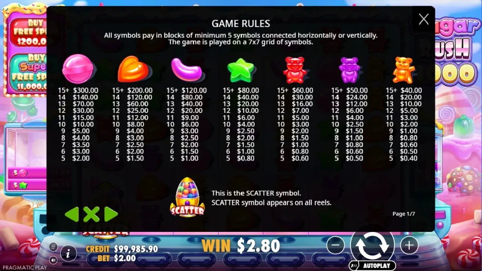 Sugar Rush 1000 — screenshot 7