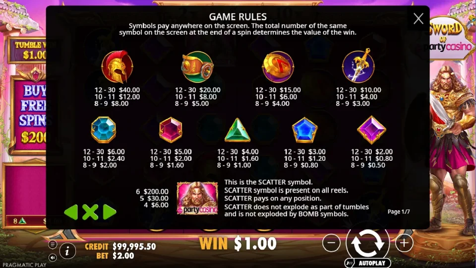Sword of Party Casino — screenshot 7
