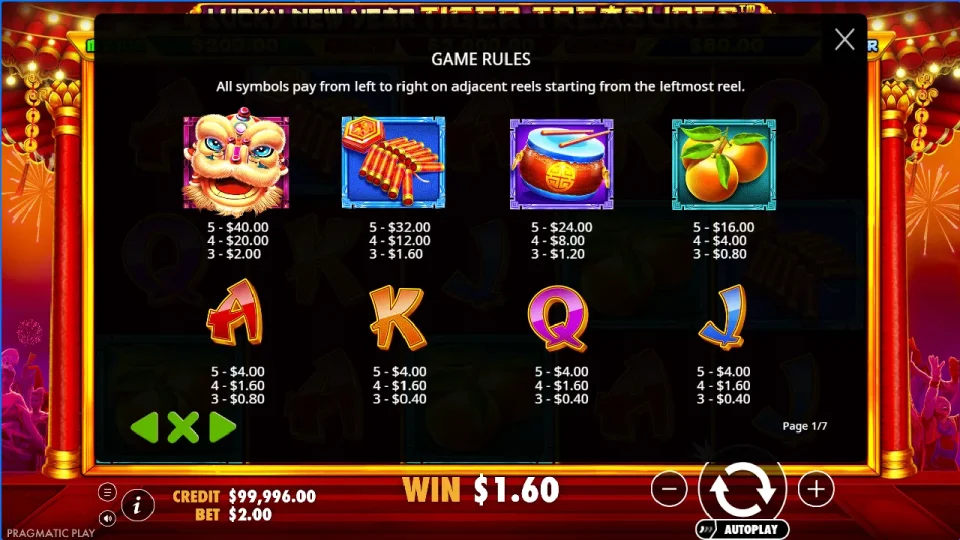 Lucky New Year – Tiger Treasures — screenshot 7