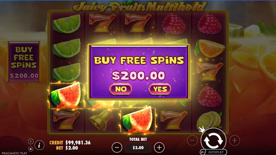 Juicy Fruits Multihold — screenshot 7