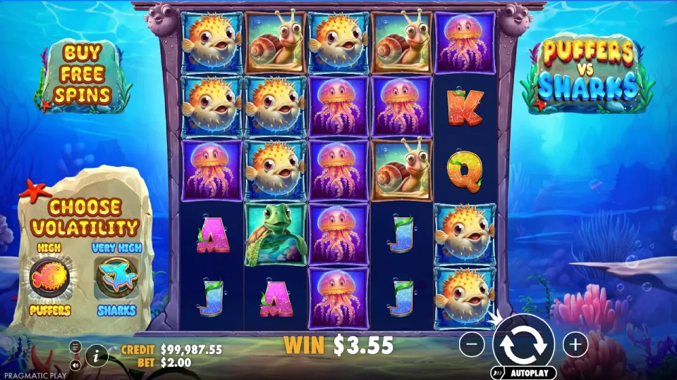 Puffers Vs Sharks — screenshot 7