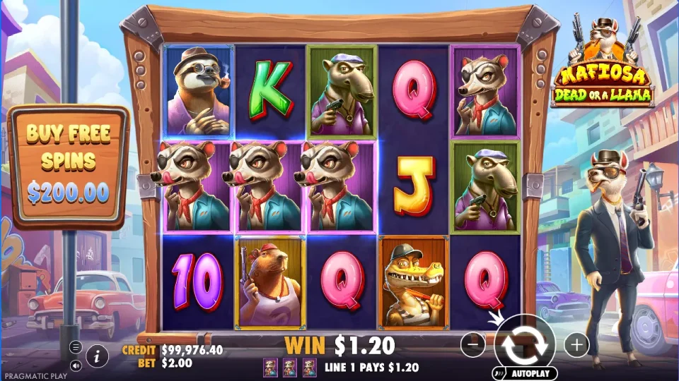 Mafiosa Dead or a Llama — screenshot 8