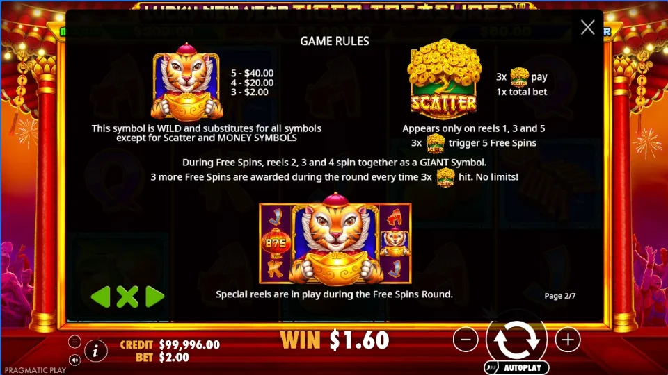 Lucky New Year – Tiger Treasures — screenshot 8