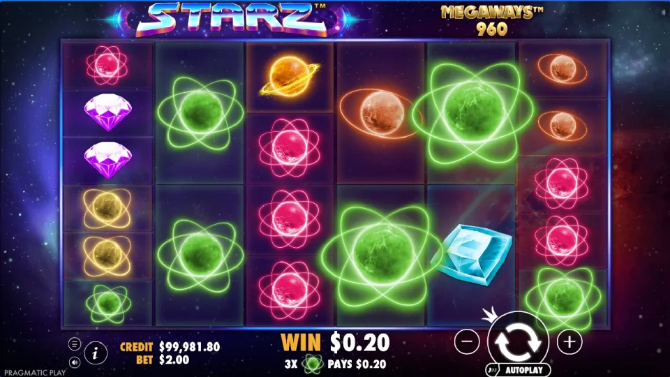 Starz Megaways — screenshot 8