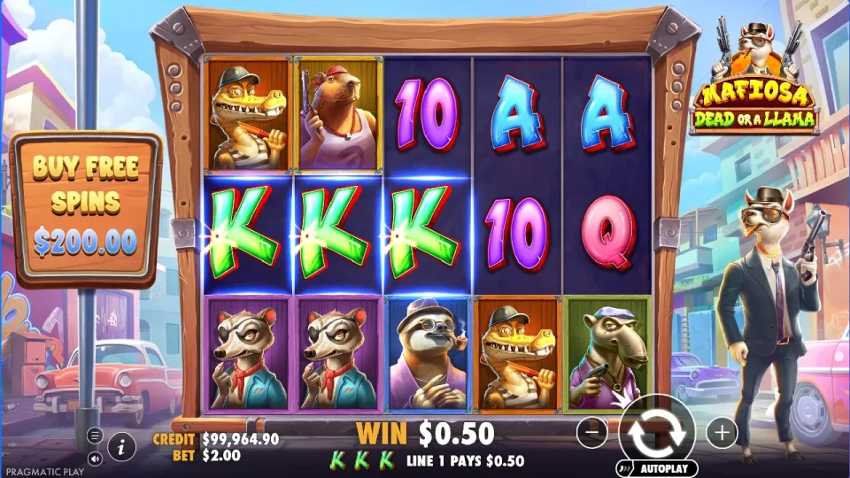 Mafiosa Dead or a Llama — screenshot 9