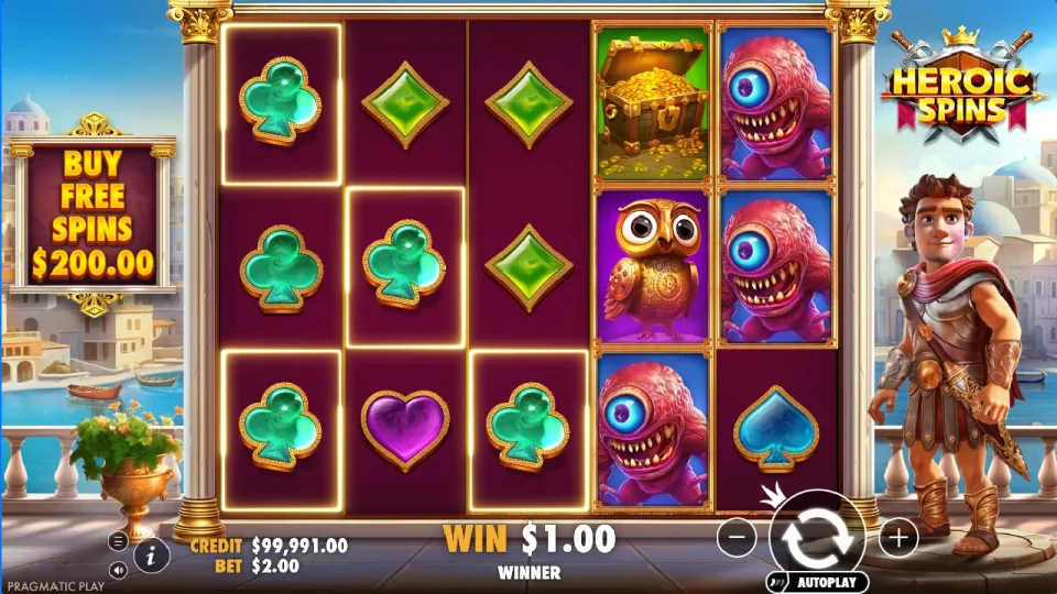 Heroic Spins — screenshot 9