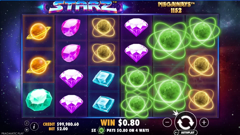 Starz Megaways — screenshot 9