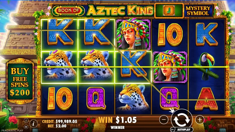 Book of Aztec King — screenshot 9