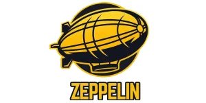 Zeppelin game result screen showing crash game outcome